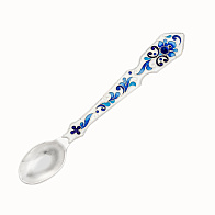 Лжица филигрань, эмаль под ладаницу / серебрение