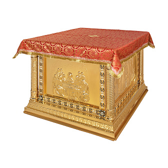 Облачение на престол №2 1, 0х1, 0 золочение эмаль