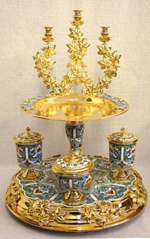 Всенощное блюдо №2 / золочение