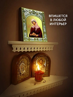 Икона Сарра Праведная в ризе, 18х14 см