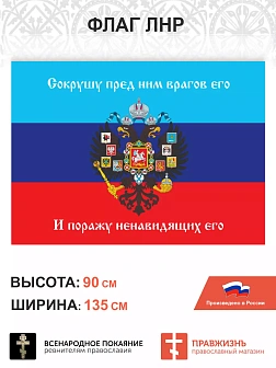 Набор флагов За Луганск 020