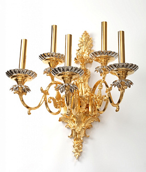 Лампада 5 свечей большая комбинирование