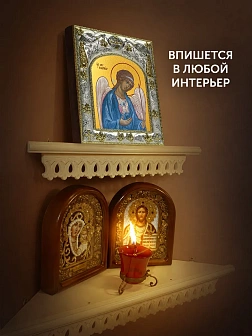 Икона Архангел Гавриил в ризе, 18х14 см