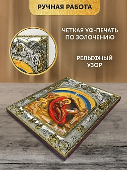 Икона Рождество Христово в ризе, 18х14 см