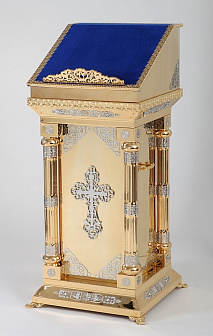 Подставка под икону №15 никель золочение