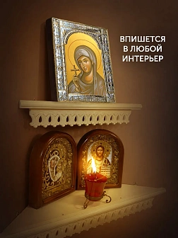 Икона Параскева Пятница в ризе, 18x24 см