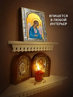 Икона Архангел Гавриил в ризе, 18x24 см