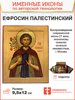 Икона ЕВФРОСИН Палестинский