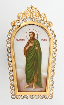 Икона для митры деколь золочение