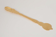 Лжица мельхиор золочение