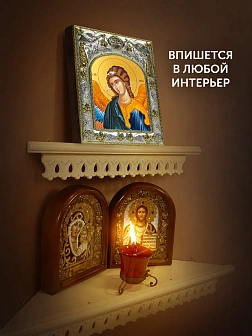 Икона Архангел Гавриил в ризе, 18х14 см