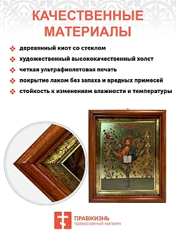 Икона Спас Древо Жизни