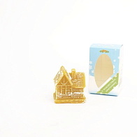 Свеча формовая Рождественская Дом-праздник, ВОСК