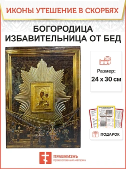 Царская икона 054 Божией Матери Избавительница от бед 1268893