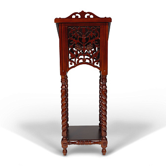 Аналой с витыми ножками и резными вставками №1