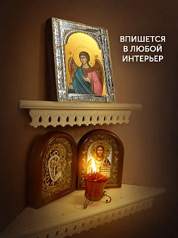 Икона Архангел Гавриил в ризе, 18x24 см