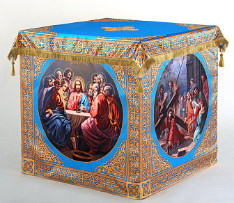 Облачение на престол шелк /печать/ 1,0х1,0