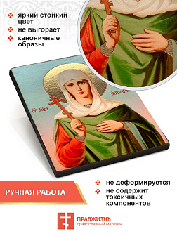 Икона Антонина Никейская 22х30 (030) Икона Антонина Никейская 22х30 (030)