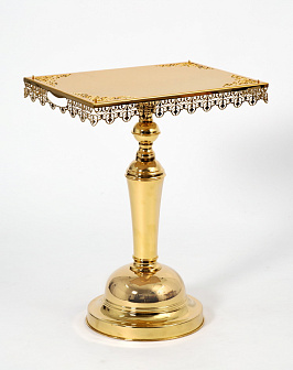 Подставка №7 под ковчег нерж сталь золочение