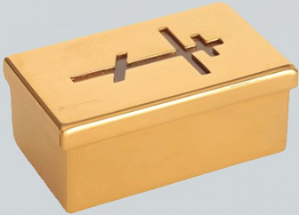 Мощевик для освящения престола золочение