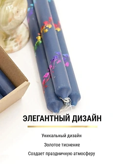 Каталог товаров pravzhizn Свечи праздничные №4 (уп 10шт), СИНИЕ (Радужная лоза) Свечи праздничные №4 (уп 10шт), СИНИЕ (Радужная лоза)